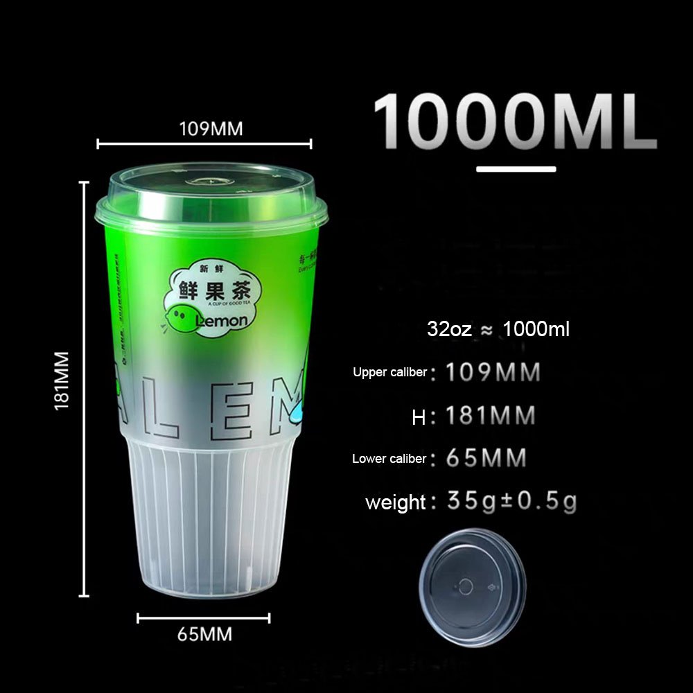 PP Plastic Cups for Lemon Tea