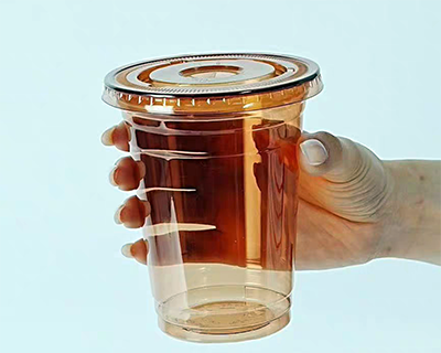 Brown pet cups
