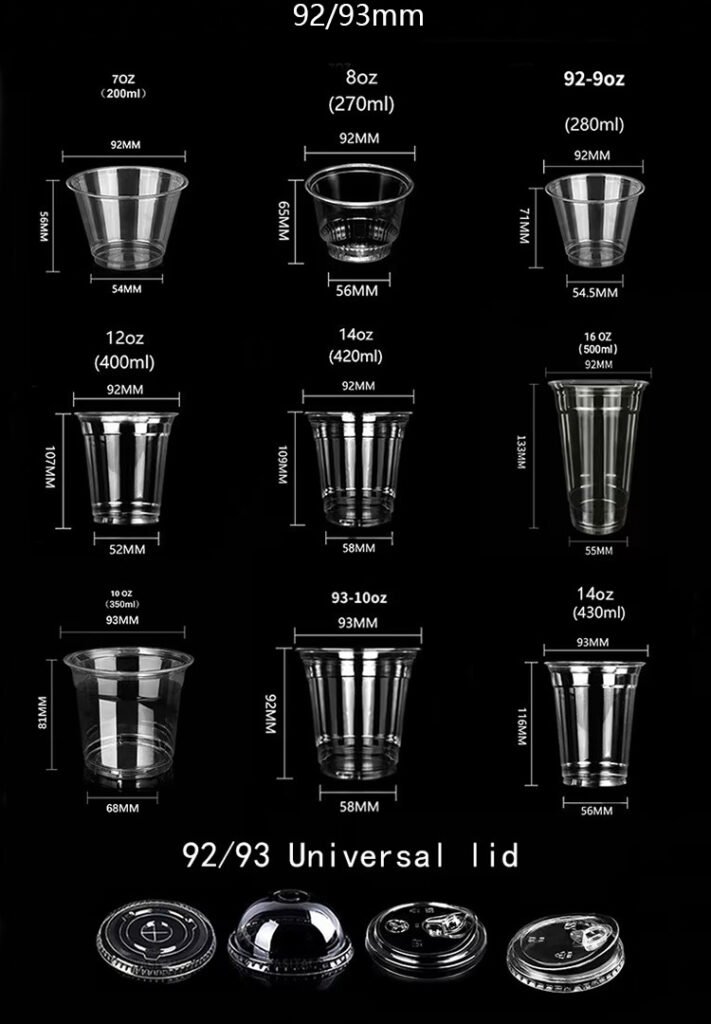 Cold Drink Cups with Lids