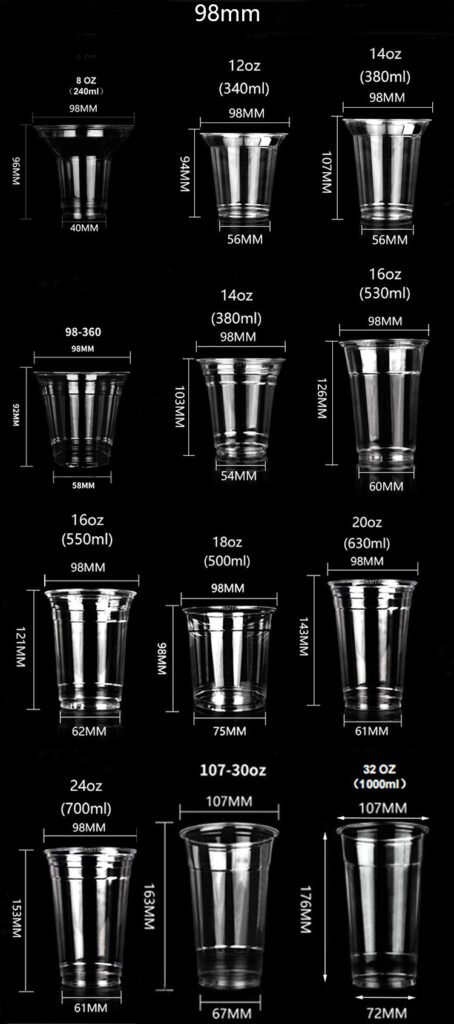 Cold Coffee Cups with Lids