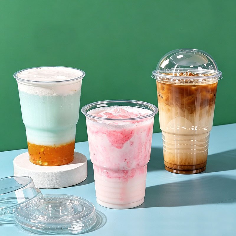 Clear PET 95mm Cold Drink Cups