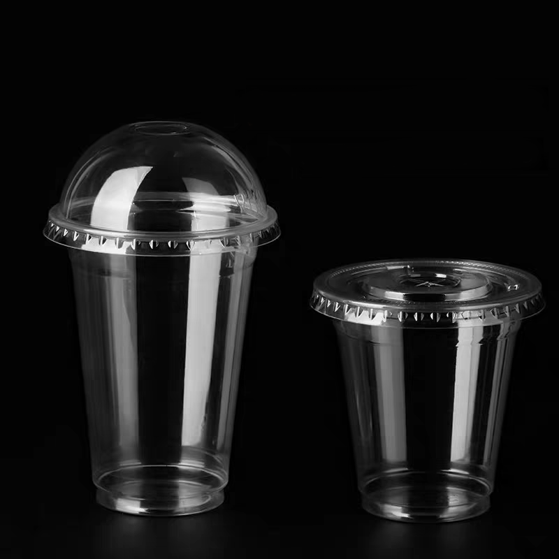 Clear PET Cups 78mm 5.5–9oz